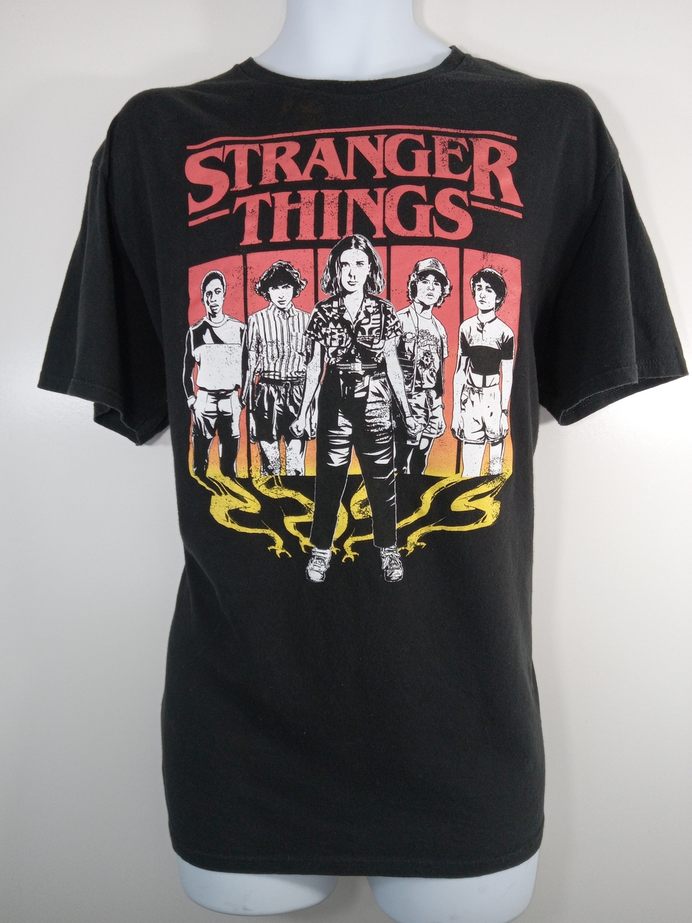 Stranger Things Mens Graphic Tee Shirt